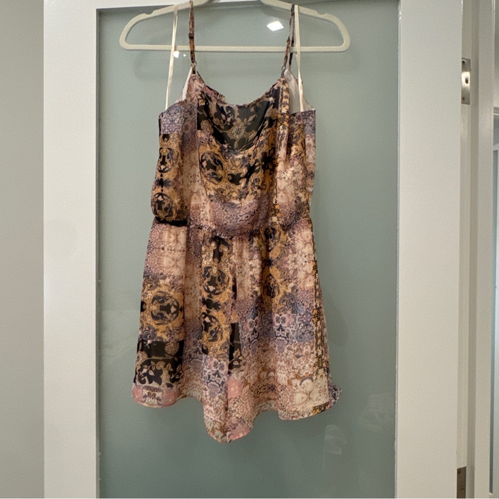 Bcbgeneration Multicolor Patterned Romper - image 4